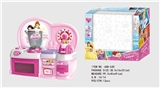 OBL747148 - 卡通粉迪士尼公主益智厨房、厨具组合