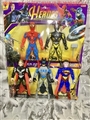 OBL747904 - The thor bats superman alliance with lamp spiderman