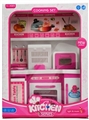 OBL748397 - Kitchen series barbie, barbie color charged light music (three lamp)