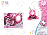 OBL749408 - KT猫灯光音乐梳妆台饰品套装