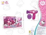 OBL749410 - KT猫电动灯光大吹风筒饰品套装