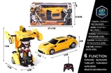 OBL749577 - 1:18一键变形大黄蜂遥控车(不包电)