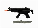 OBL749798 - 实色MP5火石枪+刀