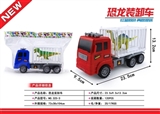 OBL750116 - 惯性专载恐龙车（红蓝两色混装）