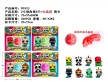OBL750183 - 2寸独角兽+水晶泥吸卡