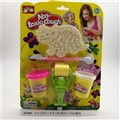 OBL750505 - 2 AnShiCai mud triangle dragon plate mold tool (2 cans)