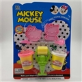 OBL750511 - 2 AnShiCai mud card board mould tool (2 cans) mickey version