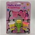 OBL750562 - 2 AnShiCai mud card board mold tool (2 cans) hello Kitty version
