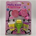 OBL750566 - 2 AnShiCai mud card board mold tool (2 cans) hello Kitty version