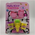 OBL750567 - 2 AnShiCai mud card board mold tool (2 cans) hello Kitty version