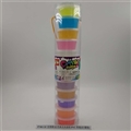 OBL750596 - Slime 12 color pearl crystal mud PVC tube mount (12 cans)