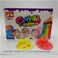 OBL750627 - Slime 12 color fruit crystal mud color box (12 cans)