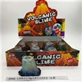 OBL750662 - Slime volcanic type 70 g brilliantly coloured skin mud color box (12 cans)
