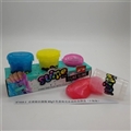 OBL750715 - Slime water bottle 85 g3 color pearl crystal mud weight box foot box (3 bottles)