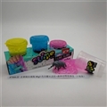 OBL750736 - Slime water bottle g3 85 colors shining crystal mud forest animals box foot box (3 bottles)