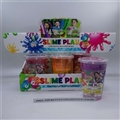 OBL750764 - Slime 480 g cup cup 12 color transparent crystal mud flash display color box (6 cans)