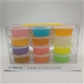 OBL750769 - 史莱姆12色珠光水晶泥彩盒(12罐装)