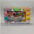 OBL750778 - Slime 12 color cartoon crystal mud PVC box (12 cans)