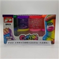 OBL750787 - Slime 8 color crystal butterfly mud color box (color cover eight cans)