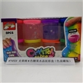 OBL750788 - 8 color candy slime crystal mud color box (color cover eight cans)