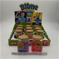 OBL750796 - 9 color candy slime crystal mud color box 9 bottle (glass)
