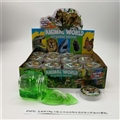 OBL750816 - Slime 130 g square bottle 12 color and crystal mud animals display color box (12 cans)