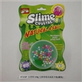 OBL750856 - Slime 110 g colorful pearl crystal mud CARDS (1 canned)
