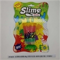 OBL750896 - Slime water bottle 85 g and colorful sand skin mud forest animal CARDS (bottled)