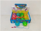 OBL751227 - 12 only 7.5 CM ribbons with butterfly flash crystal ball (with ropes)