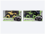 OBL752426 - 1：43四通灯光遥控敞蓬越野车