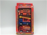 OBL752546 - 6款3色回力消防车