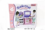 OBL752657 - 北美风豪华大餐台（含配餐台）（女孩版）
