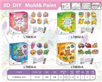 OBL753096 - DIY ballet mould coloured drawing or pattern