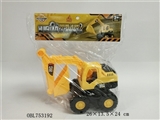OBL753192 - 中号惯性工程挖土车