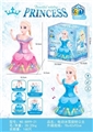 OBL753662 - Electric universal light music ice princess (two color, orange)