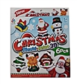 OBL753870 - DIY gypsum coloured drawing or pattern - Christmas toys