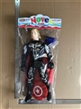 OBL754220 - Thor spiderman shield hammer with lights