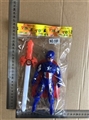 OBL754250 - Captain America strip light sword with lights