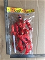 OBL754258 - With light spiderman mask two strip light sword beasts