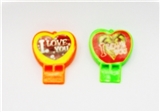 OBL754708 - 2 only labeling small peach heart zhuang whistle