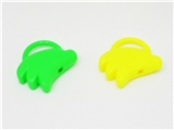 OBL754716 - 2 only ZhuangShi colour smiling face bananas to whistle