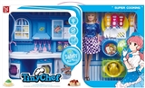 OBL755545 - 厨房玩具+餐具+食品+芭比