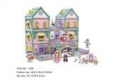 OBL755582 - Graffiti assembling luxurious mansion