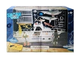 OBL756122 - Shark fishing boat suit light music