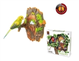 OBL756183 - Hanging green skin thermal parrot (bird)