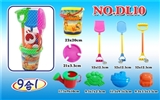 OBL756243 - Beach bucket with cover (9 times)