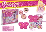 OBL756749 - Fashion barbie butterfly three-layer make-up box set