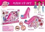 OBL756766 - Three layer cosmetics box set glass slipper