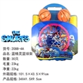 OBL756798 - The Smurfs and backboard