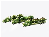 OBL756977 - Sliding military drag bar with three military vehicle